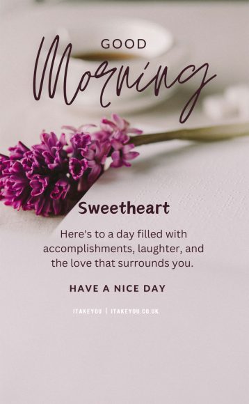 14 Heartfelt Good Morning Wishes for Him ⁣ I Take You | Wedding ...