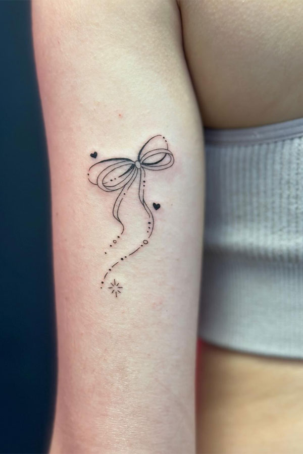 bow tattoo simple, bow tattoo, bow tattoo dainty, archery bow tattoo, bow tattoo meaning, archery bow tattoo meaning, bow tattoo designs