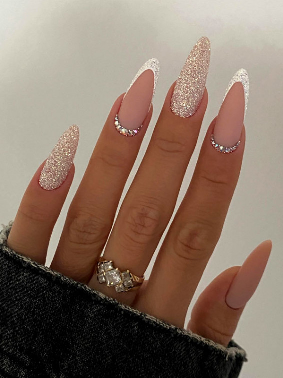 elegant glitter tip nails short, classy nails, elegant nails, chic classy nail designs, Elegant classy nails for short nails, Elegant classy nails simple, classy nails designs, Elegant classy nails acrylic