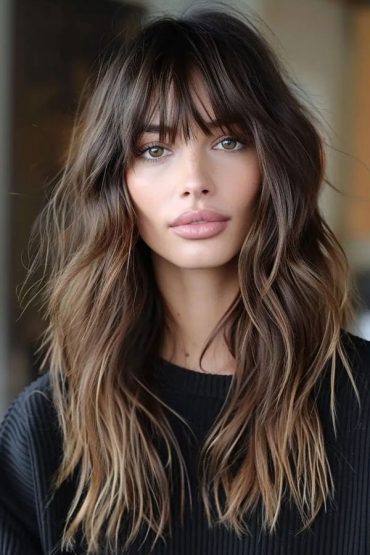 20 Cute Long Shag Haircut with Fringe Ideas for 2024 I Take You ...