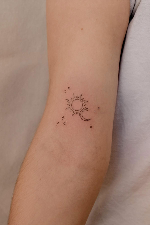 moon sun and stars tattoos, Moon phases tattoos small, moon phases tattoos, Moon phases tattoos for females, moon phases tattoo meaning, Moon phases tattoos for ladies, moon phases tattoo designs, moon phase tattoo with flowers