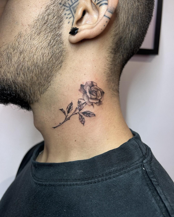 rose tattoo for men, rose tattoo designs, rose tattoo color, rose tattoos