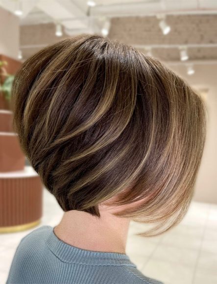 22 Stacked Bob Haircuts : Layered Sophistication for Modern Style