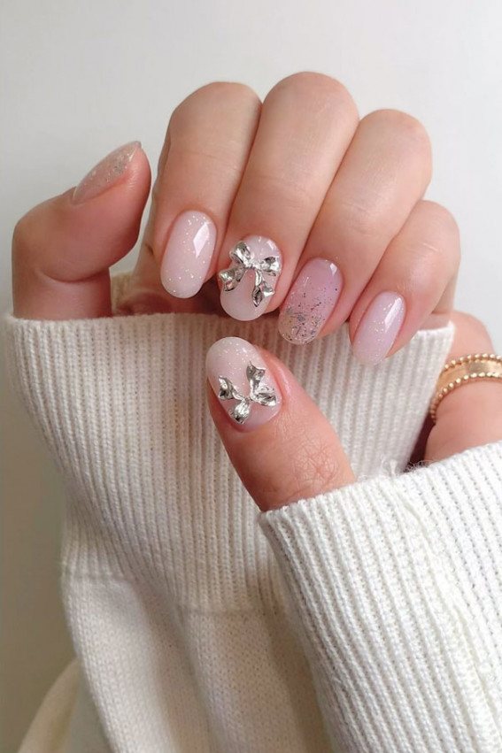 cute subtle nails, Subtle nails designs, Subtle nails short, Subtle nails with glitter, Subtle nails simple, subtle nails for work, subtle nail designs 2024, subtle classy nails, natural nails acrylic, pink nails subtle, elegant subtle nail designs