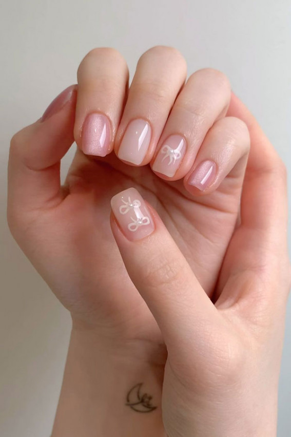 cute subtle nails, Subtle nails designs, Subtle nails short, Subtle nails with glitter, Subtle nails simple, subtle nails for work, subtle nail designs 2024, subtle classy nails, natural nails acrylic, pink nails subtle, elegant subtle nail designs