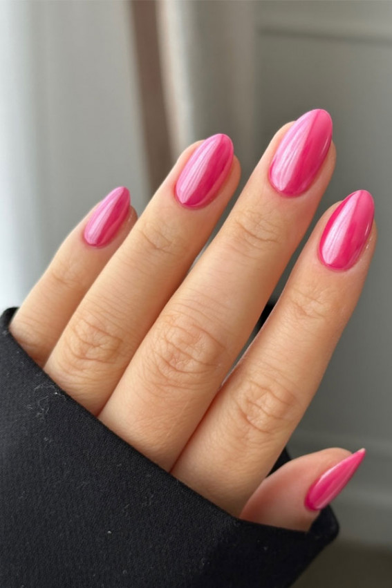 pink nails, pink glazed nails, summer nails, simple pink nails, summer nails color