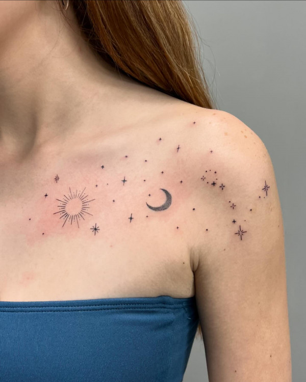 constellation tattoos, Best Tattoo Placements