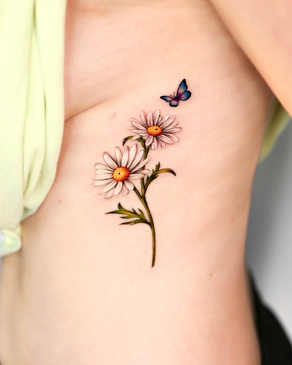 colorful flower tattoos for females, colourful floral tattoos, Colourful flower tattoos small, Colourful flower tattoos for females, colored flower tattoo sleeve, colorful flower tattoos, colour floral tattoo