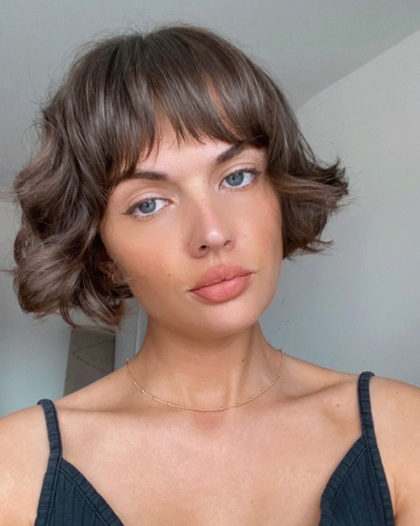 french bob haircuts, low-maintenance hairstyle, bob with bangs