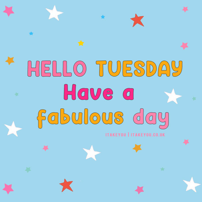 Hello Tuesday : Embrace the Start of a New Week with Positivity