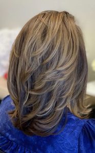 Layered Medium Length: 15 Trendy Low Maintenance Haircuts & Hairstyles