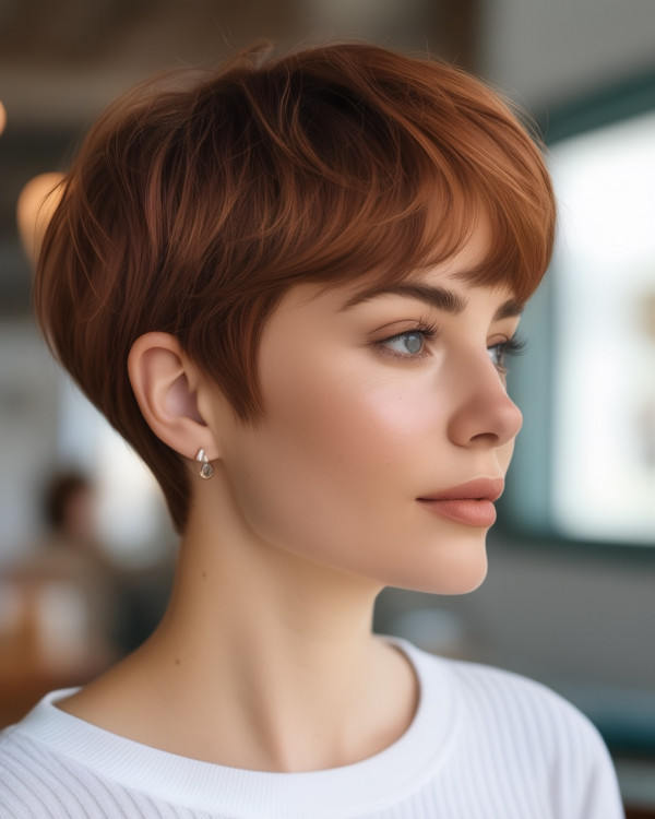 20 Stunning Auburn Pixie Haircuts to Transform Your Look