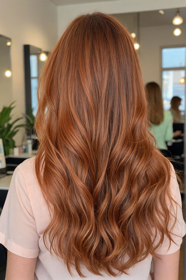 Auburn Waves with Volume