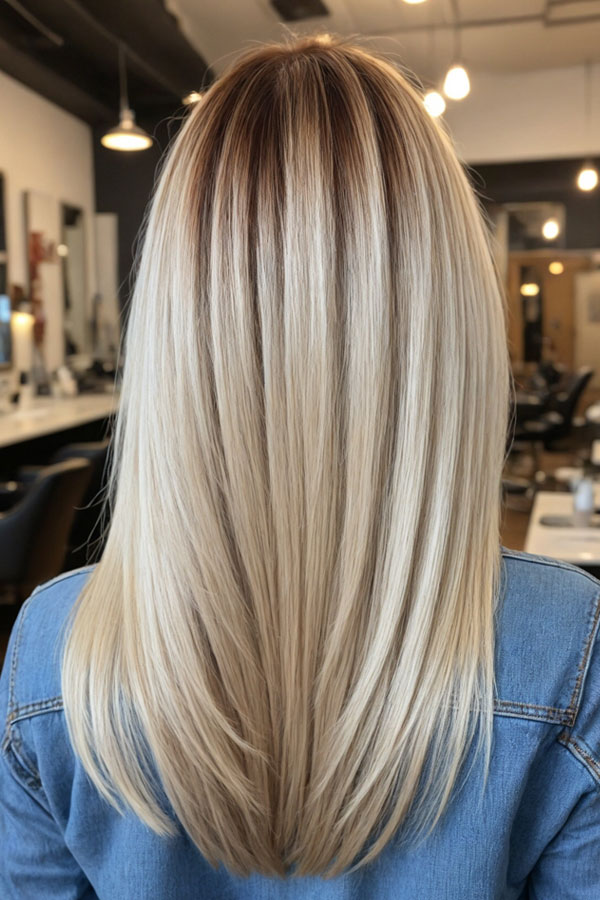 Beige Blonde Balayage, fall hair color idea