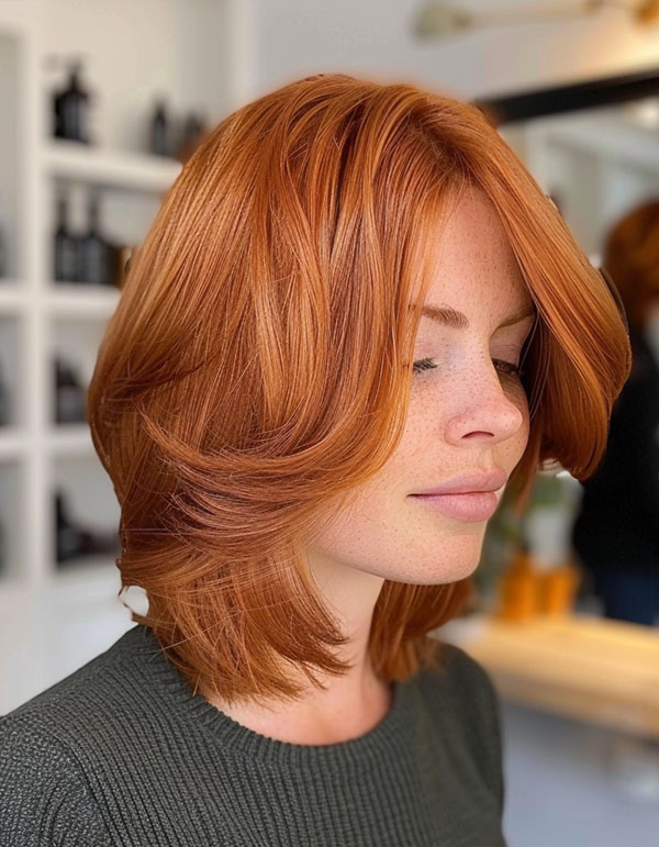 Layered Copper Bob