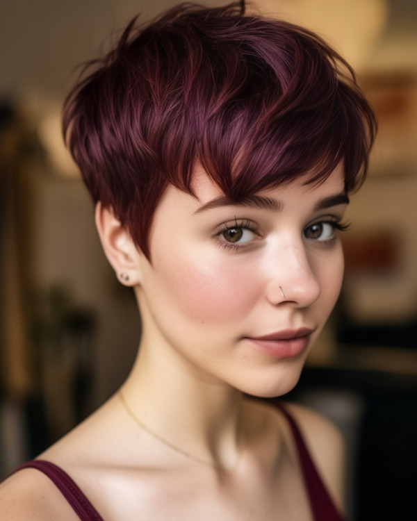 Orchid Burgundy Pixie