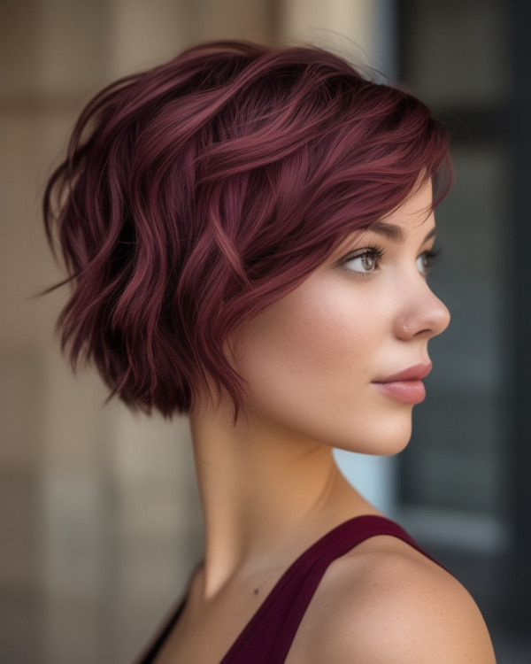 Raspberry Burgundy Pixie