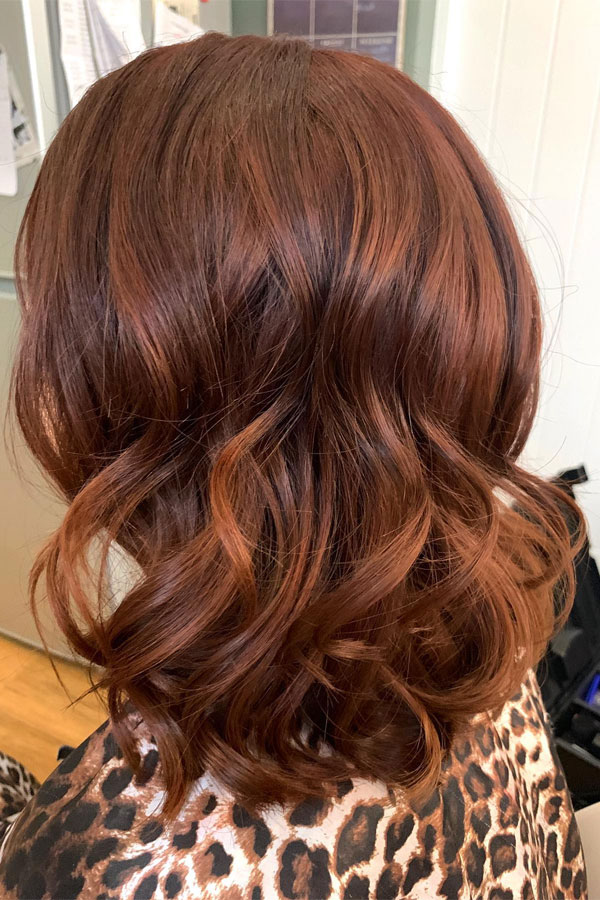 Spiced Cinnamon Hair Colour