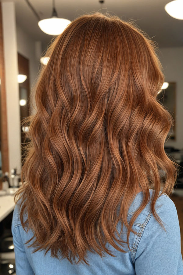 chestnut cinnamon hair colour