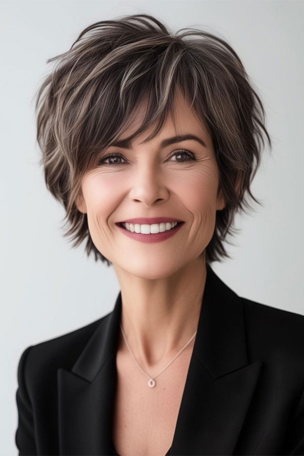 Textured Pixie Cut, pixie haircuts for women over 60