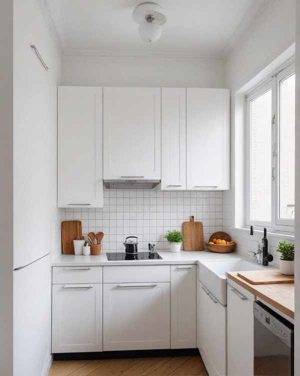 white kitchen design