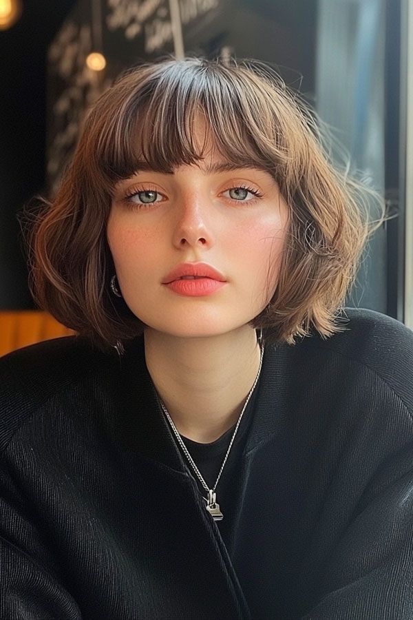 Chic Simplicity Bob, French Bob Haircut, Parisian bob haircut