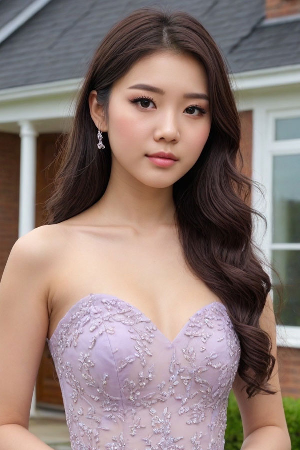 Lavender Eyeshadow Elegance, prom makeup look, prom hairstyle and makeup look