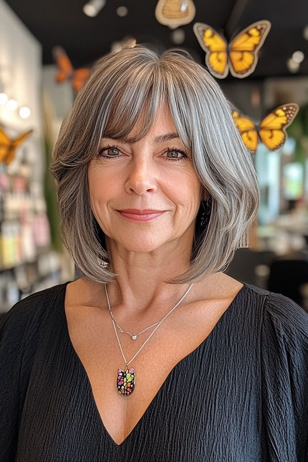 Sophisticated Silver Bob