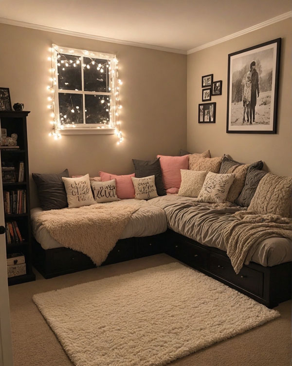 Cozy Corner Getaway, Cozy Teen Girl Bedroom