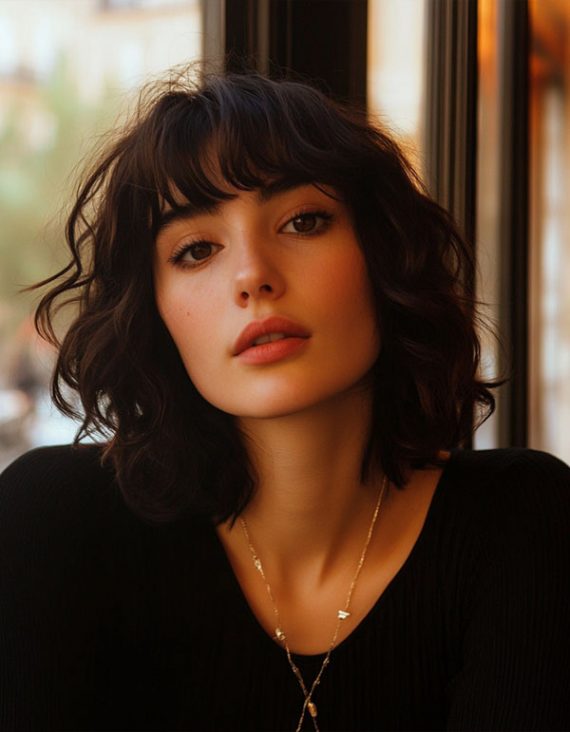 25 Trendy Long Bob Hairstyles with Fringe You Need to See