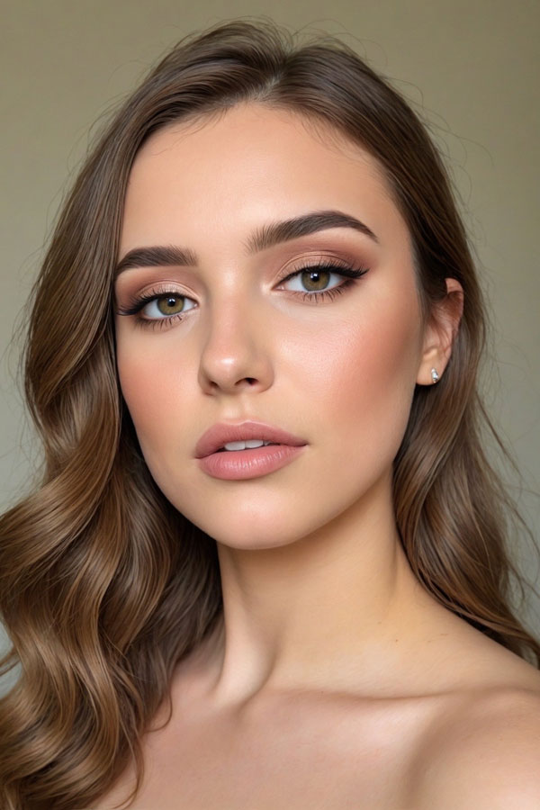 Effortless Elegance, prom makeup look, prom hairstyle and makeup look