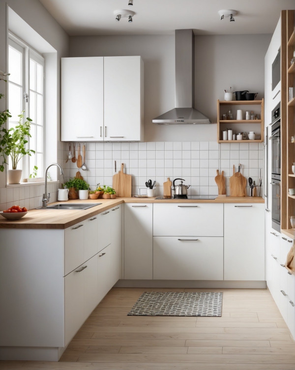 A Sleek and Functional IKEA Kitchen, IKEA Kitchen Designs, IKEA-Inspired Kitchen Design