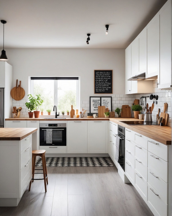 Chic and Cozy with Personal Touch, IKEA Kitchen Designs, IKEA-Inspired Kitchen Design