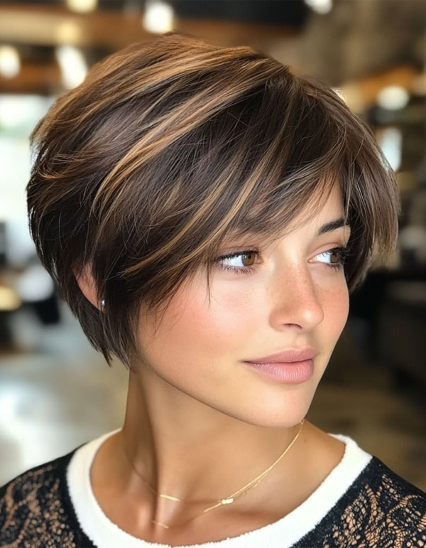 Textured Tousle Bixie, Trendsetting Bixie Haircut, pixie bob haircut, bixie haircut, bixie hairstyle, pixie bob hairstyle, trendy bixie