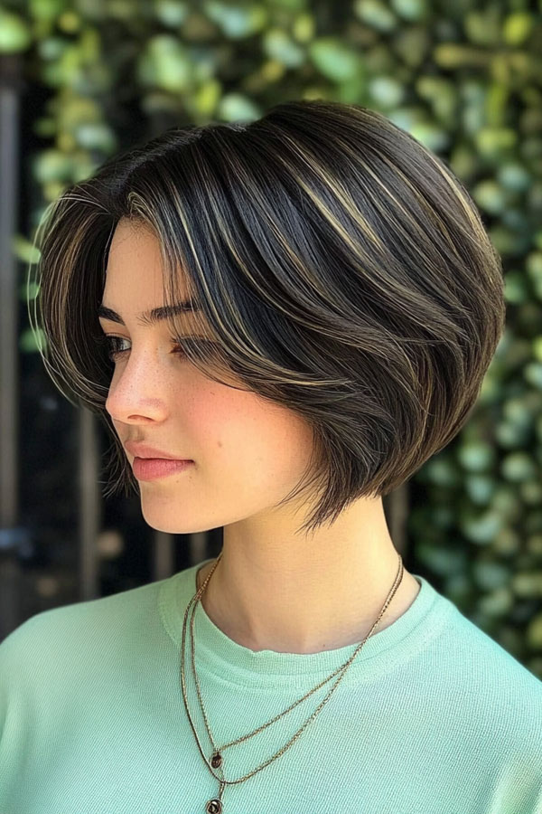 Soft Contrast Bixie, Trendsetting Bixie Haircut, pixie bob haircut, bixie haircut, bixie hairstyle, pixie bob hairstyle, trendy bixie