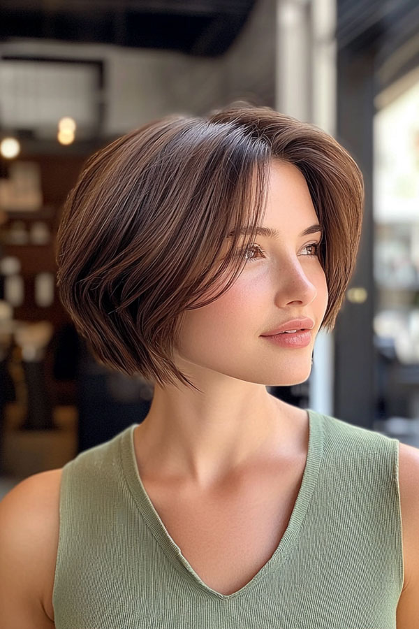 Classic Flow Bixie, Trendsetting Bixie Haircut, pixie bob haircut, bixie haircut, bixie hairstyle, pixie bob hairstyle, trendy bixie