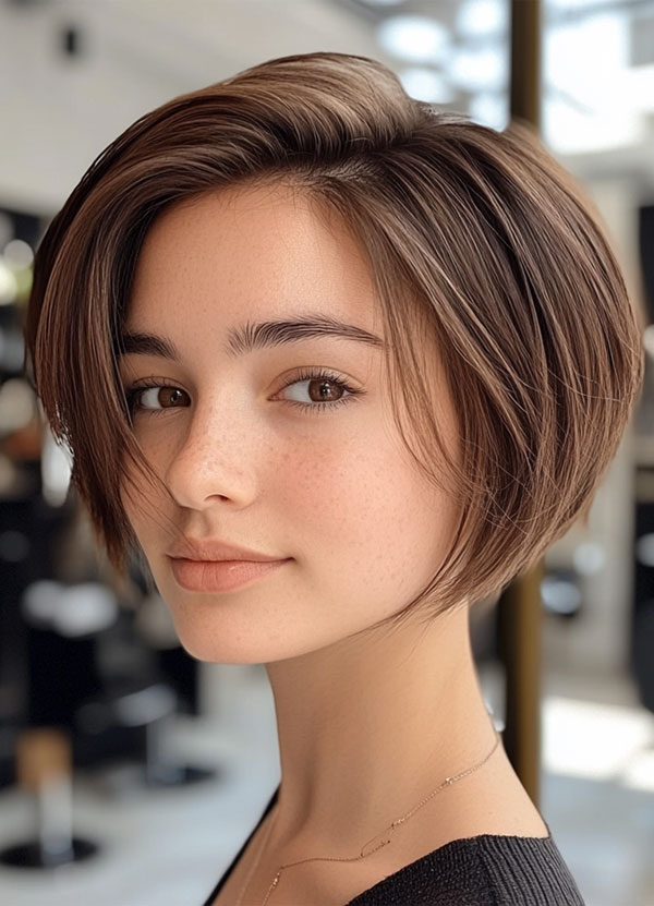 Soft Volume Bixie, Trendsetting Bixie Haircut, pixie bob haircut, bixie haircut, bixie hairstyle, pixie bob hairstyle, trendy bixie