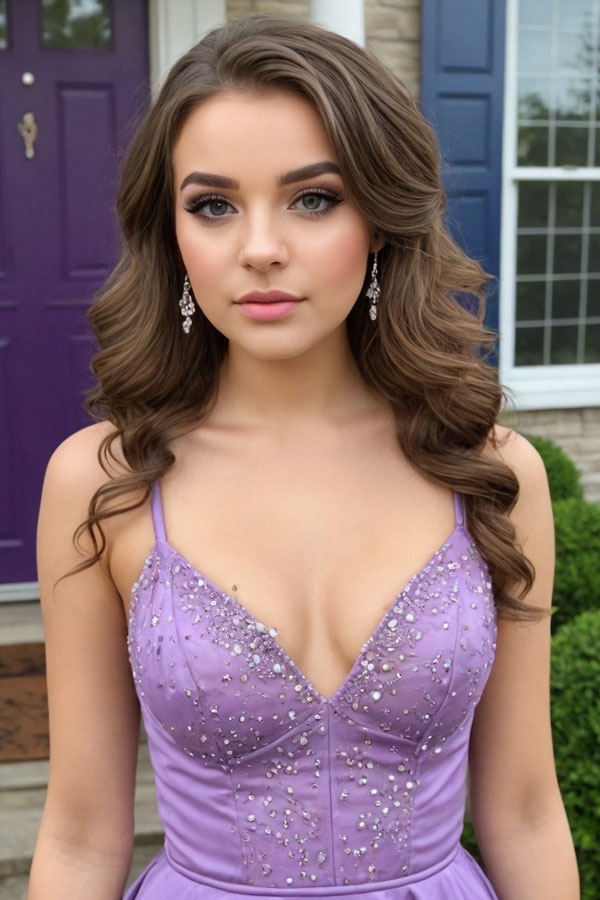 Smokey Eye & Pink Lip, prom makeup, prom makeup look, prom hairstyle and makeup look