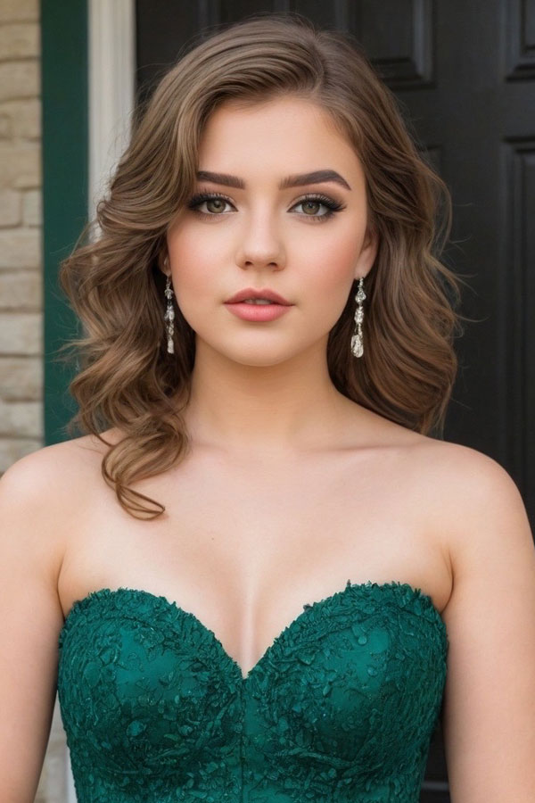 prom makeup, prom makeup look, prom hairstyle and makeup look