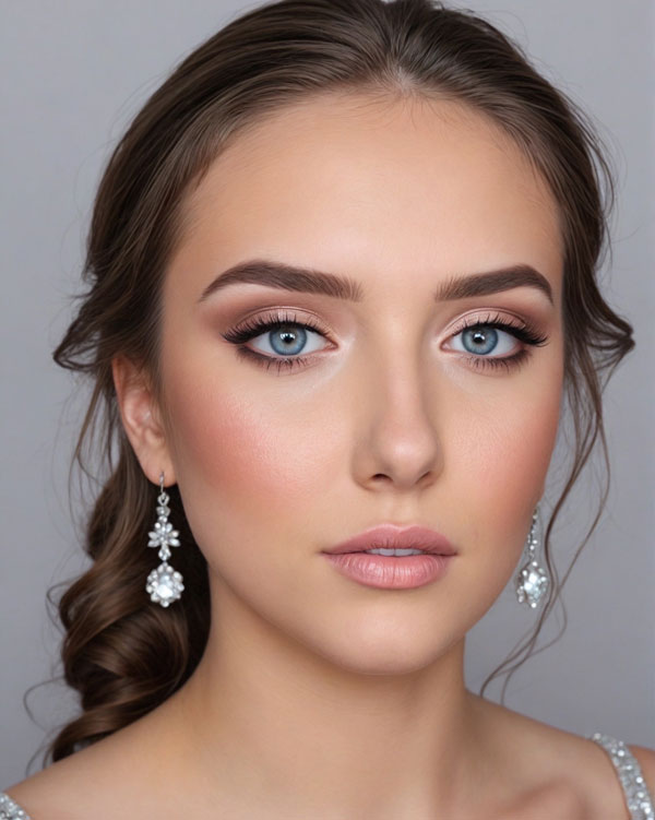 Classic Grace, prom makeup look, prom hairstyle and makeup look