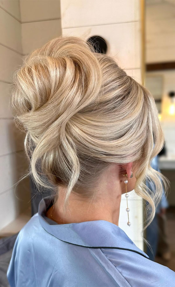 20 Trending Piled Updos for a Glamorous Look