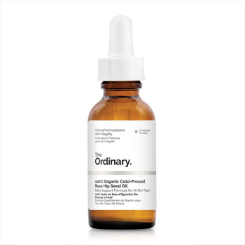 The Ordinary 100% Organic Cold-Pressed Rose Hip Seed Oil, Must-Have Beauty Products to Keep Your Skin Glowing All Winter Long