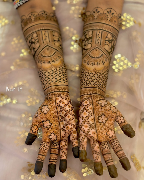 Floral Geometry Bridal Henna, wedding henna, bridal henna, wedding mehndi designs, bridal mehndi design