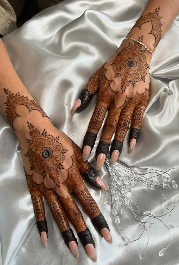 Ornate Bridal Mandala Henna, mandala Henna, wedding henna, bridal henna, wedding mehndi designs, bridal mehndi design