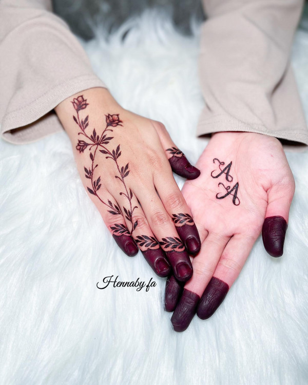 Botanical Bliss Henna, Modern wedding henna simple, henna patterns for the modern bride , Modern wedding henna designs, Wedding henna designs, Simple wedding henna designs, Henna designs for wedding guest, Bridal Henna Designs