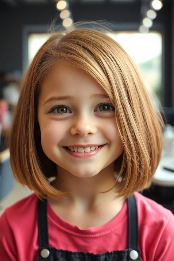 Long Bob with Side Parting, Bob haircut for girls, Bob haircuts for girls, Short bob haircut for girls, Girl bob haircut with layers, Medium Bob Cut for Girl child, Long bob Haircut For Girls, Girl bob haircut with bangs, Shoulder length Bob Haircut For Girls, Long bob cut for girl child, Hair cut for girls kids