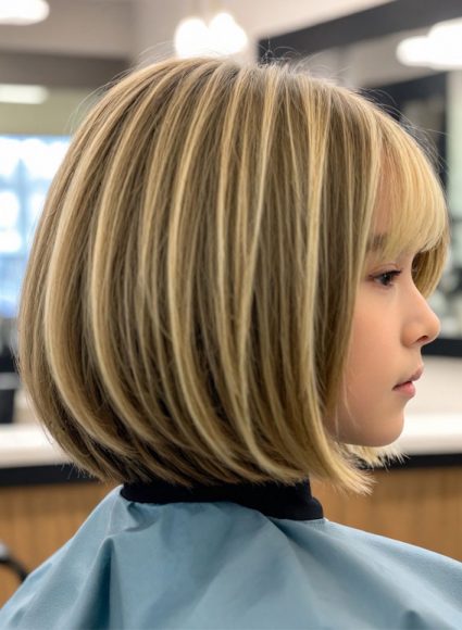 Bob Haircuts Perfect For Girls Of All Ages Chic Stacked Bob With