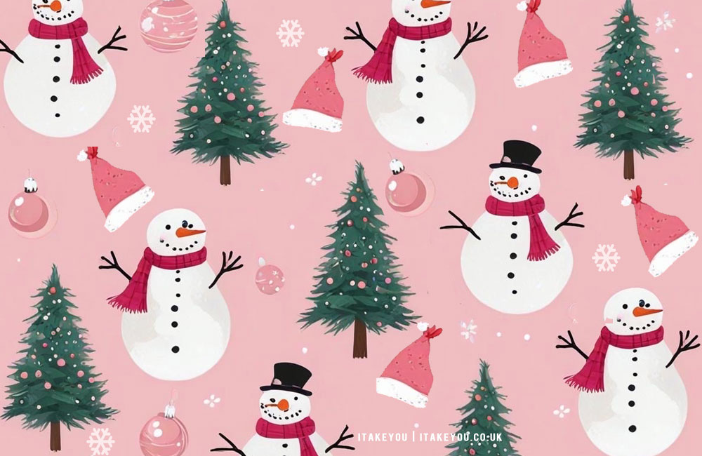 30 Preppy Christmas Wallpapers : Frosty Fun Christmas Wallpaper for Desktop